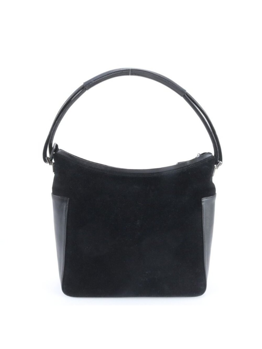 Gucci 001 Leather Shoulder Bag Black Tote Hand Eie - Picture 3 of 9